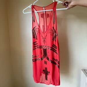 Free People Embellished Tank